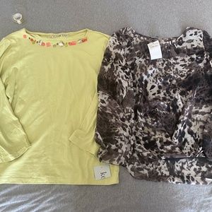 NEW WITH TAGS!$100+ RETAIL! PETITE SIZE PXS VINCE CAMUTO BLOUSE WOMENS LOT968